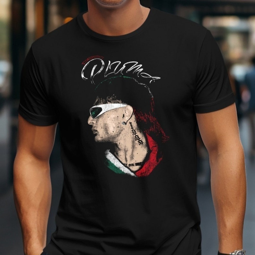 Peso Pluma 90s Bootleg Style Music Graphic Tee Shirt